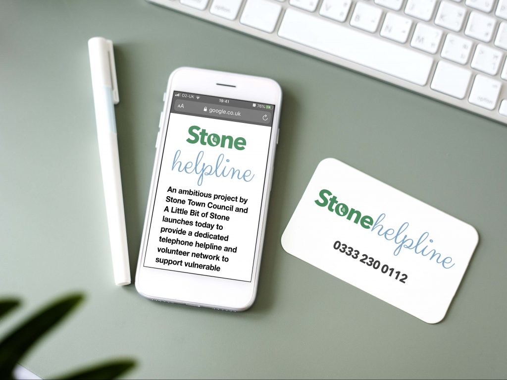 Stone Helpline Branding